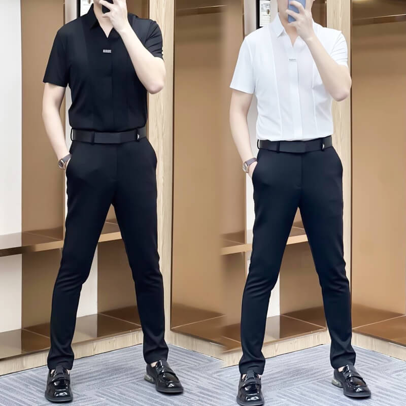 Camisa Noir Élégance