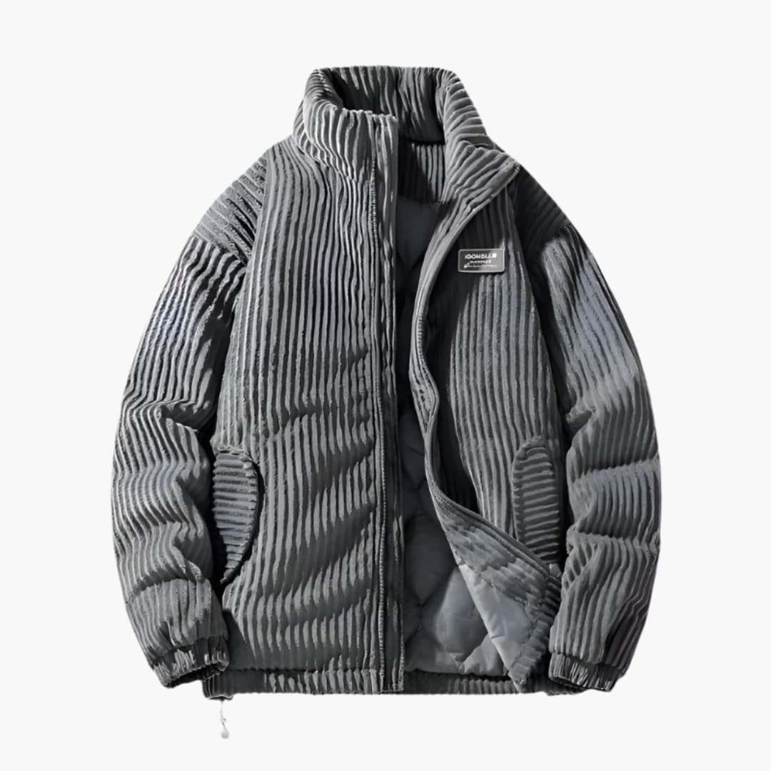 Chaqueta Puffer Textured Élégance