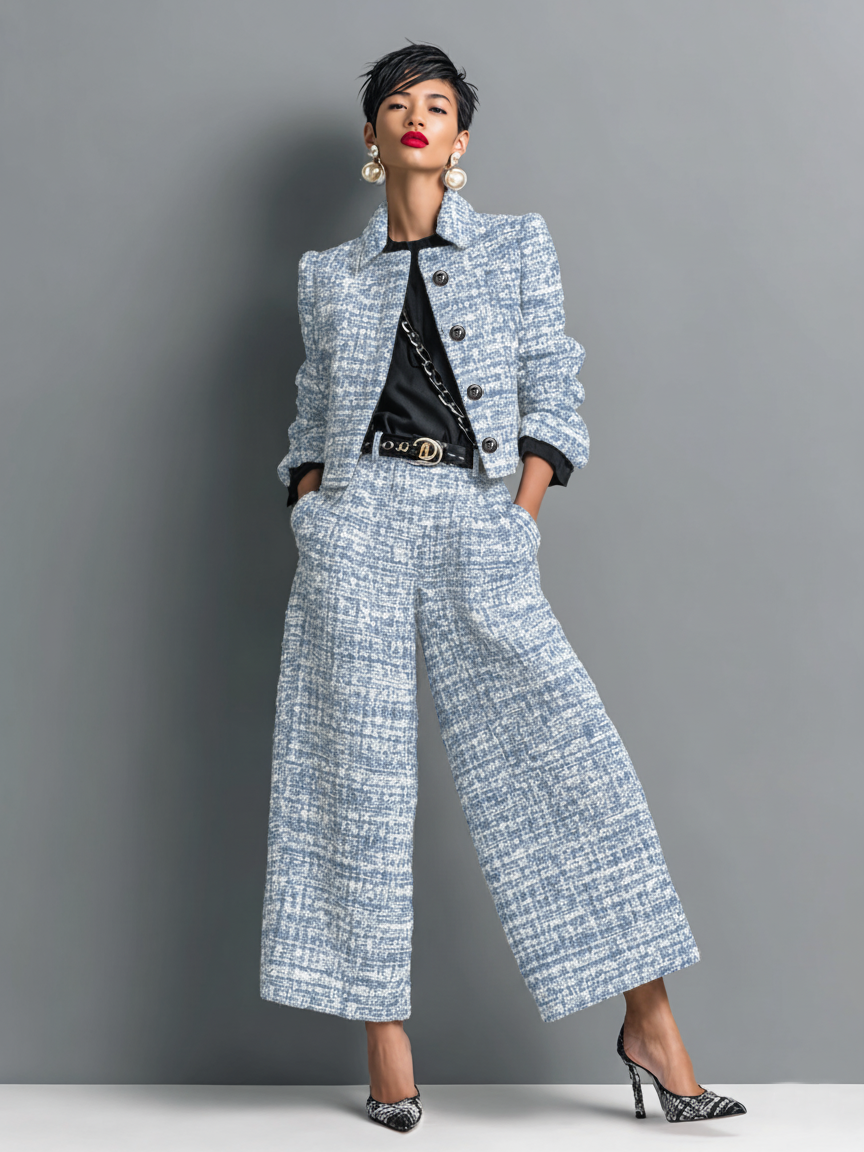 Conjunto Margaux Tweed
