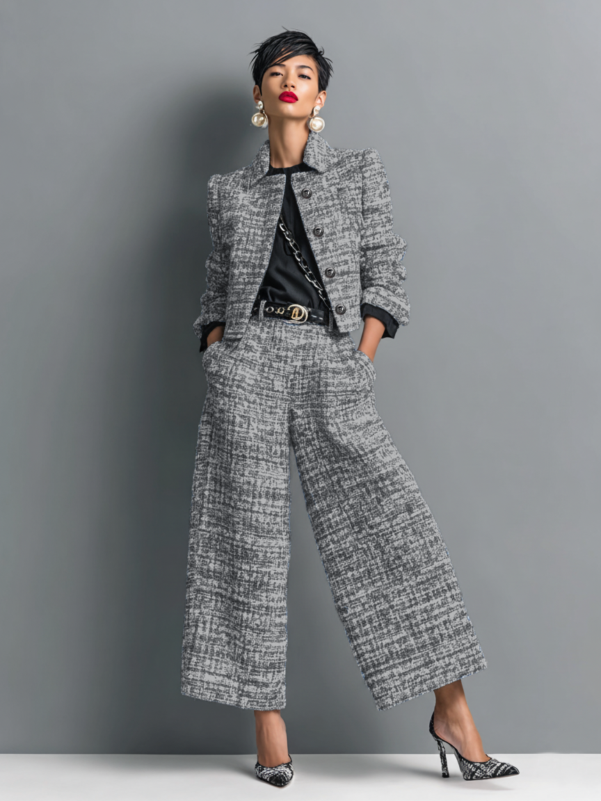 Conjunto Margaux Tweed