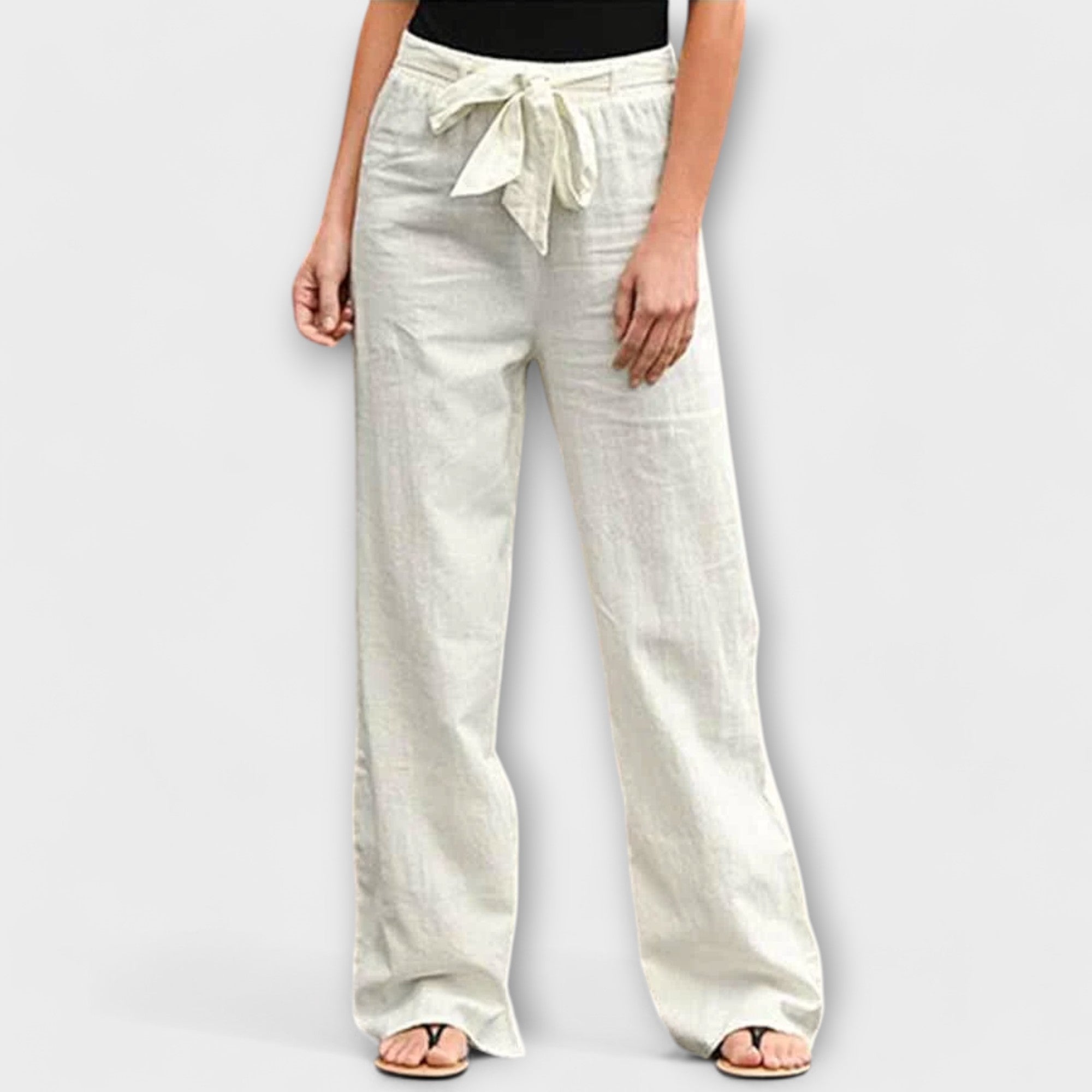 Pantalón Elena Linen Flow