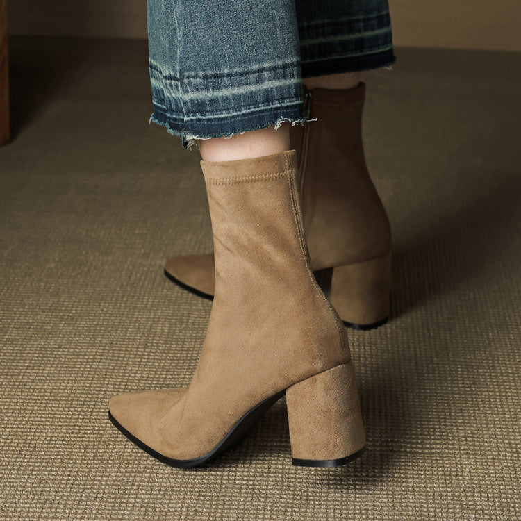 Botines Valentina Suede