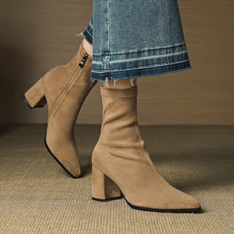 Botines Valentina Suede