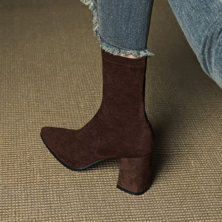 Botines Valentina Suede