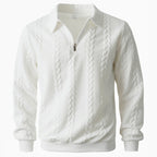 Jersey Matteo Textured Zip