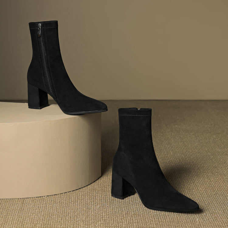 Botines Valentina Suede