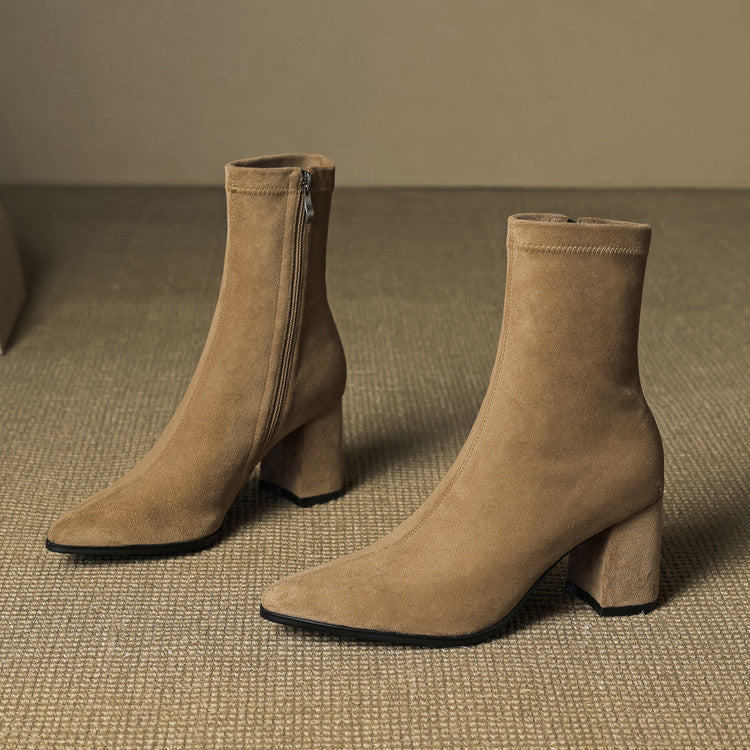 Botines Valentina Suede