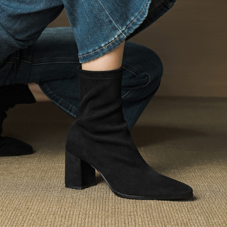 Botines Valentina Suede