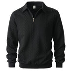 Jersey Matteo Textured Zip