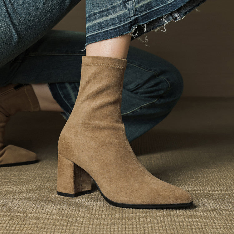 Botines Valentina Suede