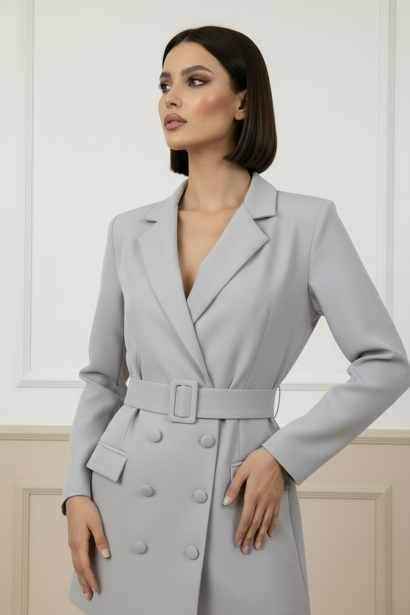 Vestido Blazer Chic Elegance