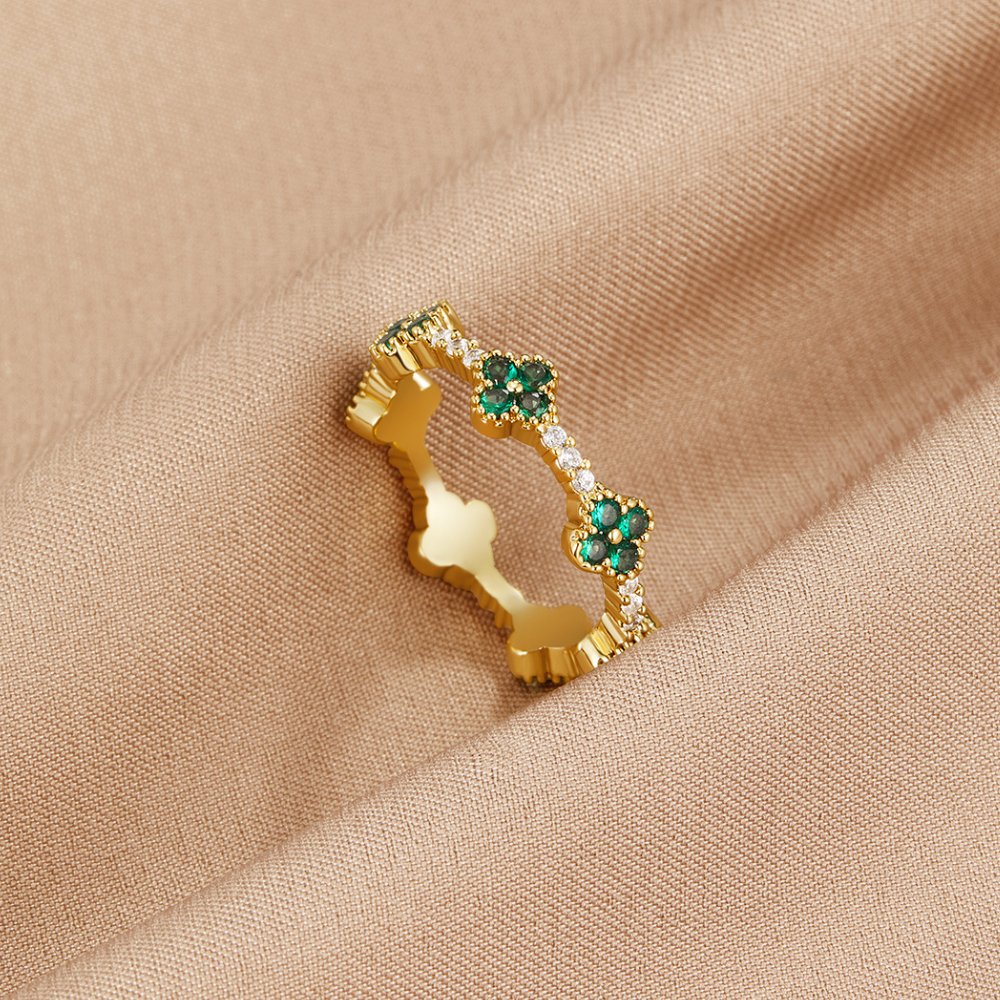 Anillo Clover Shine