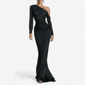 Vestido Isabella One Shoulder Elegance