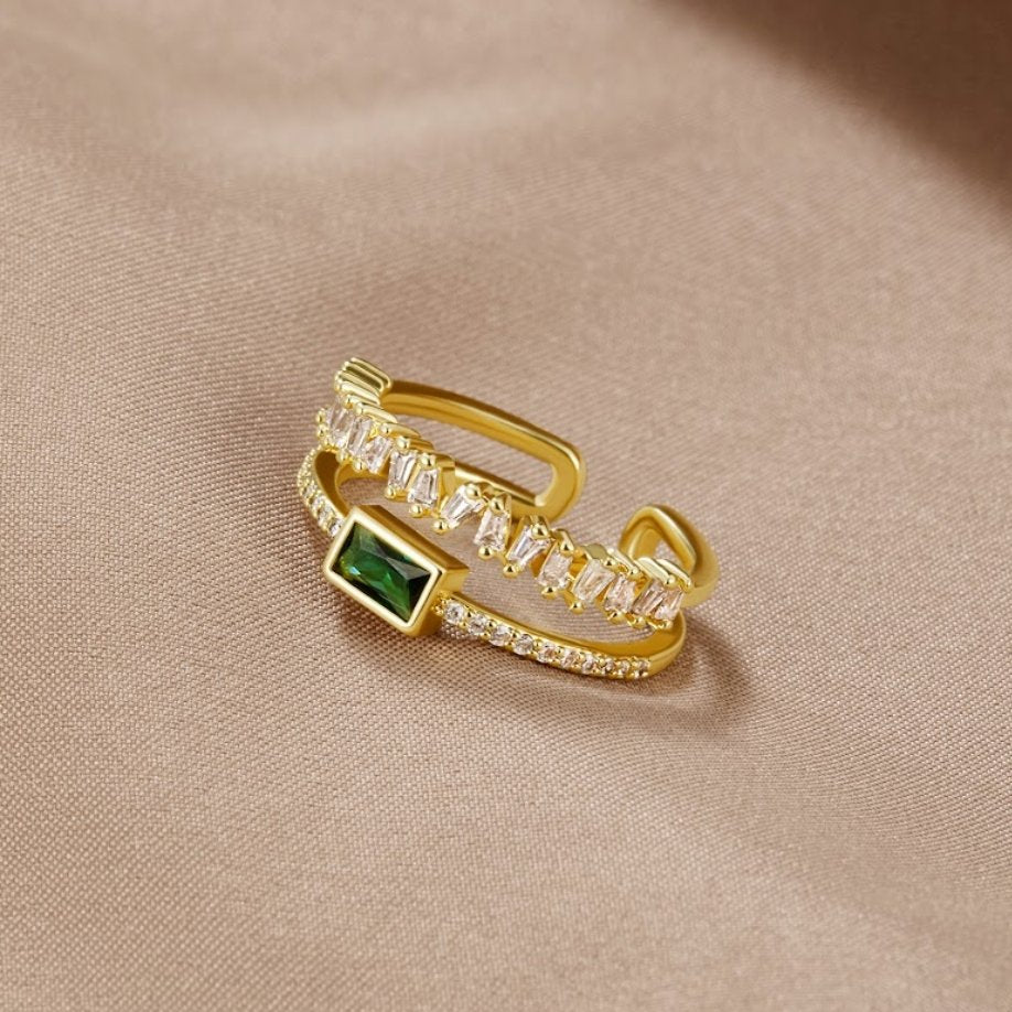 Anillo Emerald Shine