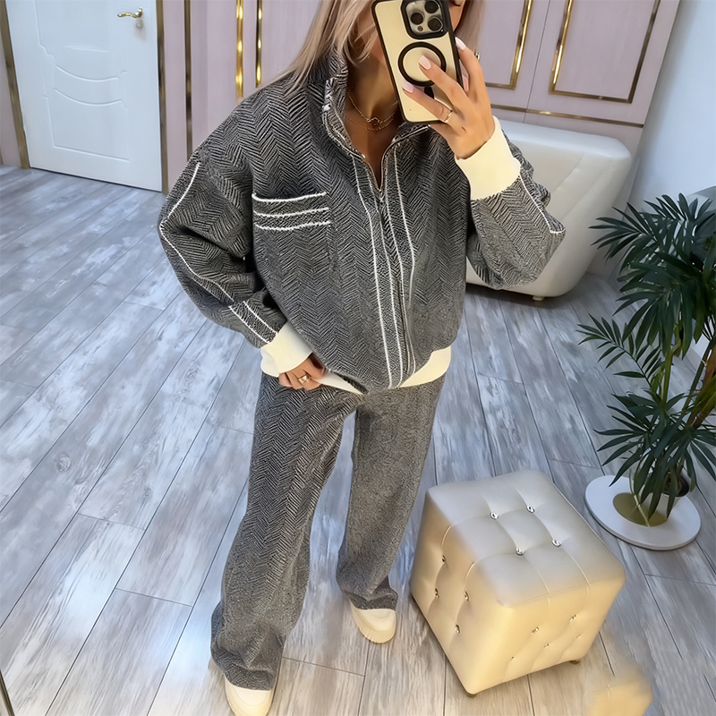 Conjunto Knit Relax Grey